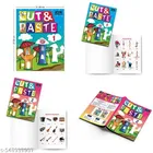 Little Explorers INDIA & WORLD Activity Editions with Stickers, Cut & Paste Activity Books Part 1 & 2, Set of 4