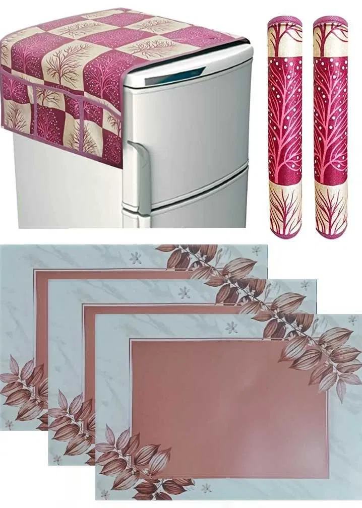 Refrigerator Covers (Red) (A-102)