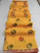 Georgette Printed Saree for Women 