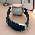 Silicone Strap Square Digital Watch for Men 