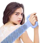 Silicone Double Sided Body Back Scrubber (Assorted, Pack of 1)