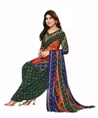 Crepe Unstitched Dress Material for Women 