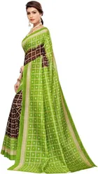 Mysore Silk Printed Saree for Women 
