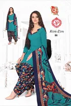 वीमेन अन्स्टिचड ड्रेस मटेरियल सूट 