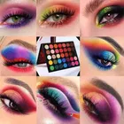 Eyeshadow Palette 35 Color Makeup Palette Highlighters Eye Make Up High Pigmented Professional Matte and Shimmery Finish - Multicolor