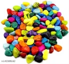 Decoration Colorful Pebbles Stones (Multicolor, 4000 g)