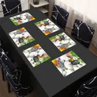 PVC Printed Dining Table Placemats 