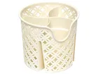 Multipurpose Storage Organizer with 4 Divided Compartment |Spoon Stand | Pen or Pencil Holder| Stationery Holder for Office  