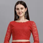 Net Embroidered Saree for Women 