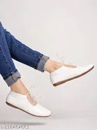 Shoetopia Solid Synthetic Sneakers 