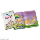 Bambi Enchanting Fairy Tale Story Book for Kids Age 3 to 8 Years Beautiful Illustrated Moral Story Early Learning Picture Book Perfect Birthday Gift Holiday Activities Homeschooling Kindergarten Reading Development Bedtime Story