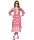 Cotton Embroidered Kurti for Women 
