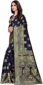 Soft Silk Zari Woven Saree for Women 