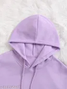 Fleece Hoddie for Women, Lavendar 