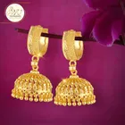 Oxidised Alloy Gold Plated Earrings for Women 