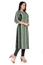 A-Line Crepe Kurti for Women 