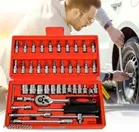 Stainless Steel Multipurpose 46 Pcs Tool Kit 