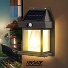 Solar Wall lamp Lights for Outdoor,Motion Sensor lamp for Home with Solar Panel Solar Light Set  (Wall Mounted Pack of 1)