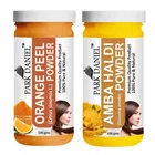 Park Daniel 100% Pure & Natural Orange Peel Powder & Amba Haldi Powder 