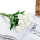Artificial Tulip Lily Flower Sticks for Women, Pack of 5 