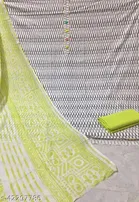 Cotton Printed Unstitched Dress Material for Women 