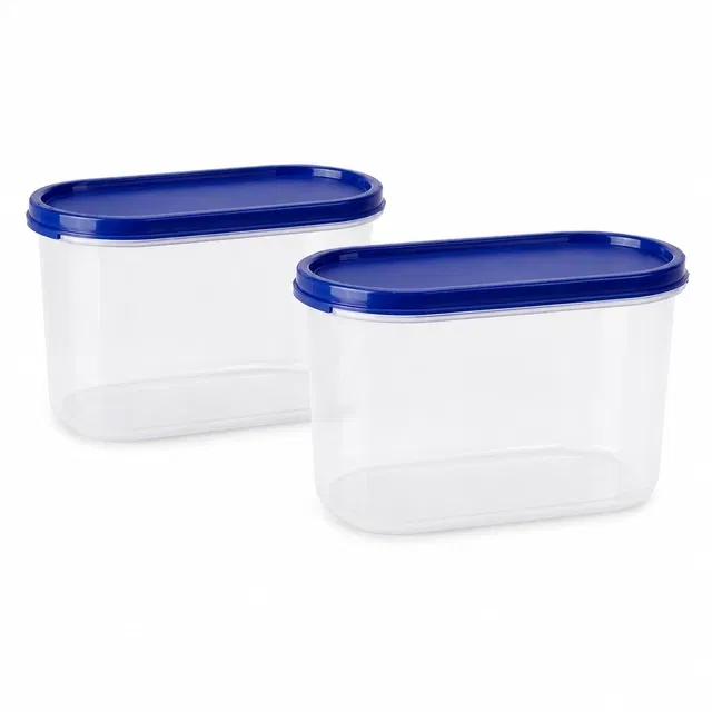 Space Saver Oval Container 1800ml (2pc)
