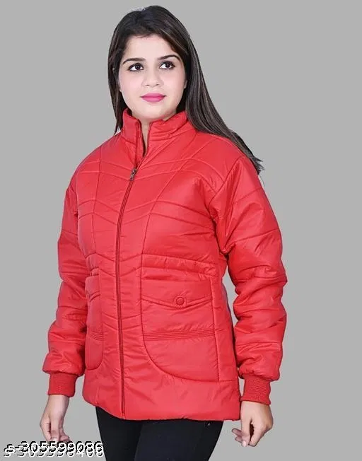 Jacket for Women (Red, XXL)