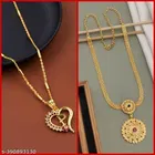 Alloy Pendant with Chain & Necklace for Women 