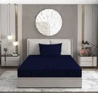 Microfiber Single Bedsheet with Single Pillow Cover 