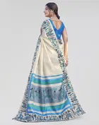 Art Silk Printed Saree for Women 