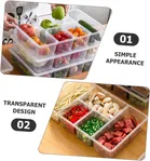 Plastic Kitchen Storage Container with Lid 