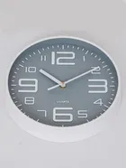 Khatu Crafts Classy White Analog Wall Clock (Plastic, 25x25 cm)