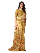 SVB प्रिंटेड साड़ी फॉर वीमेन 