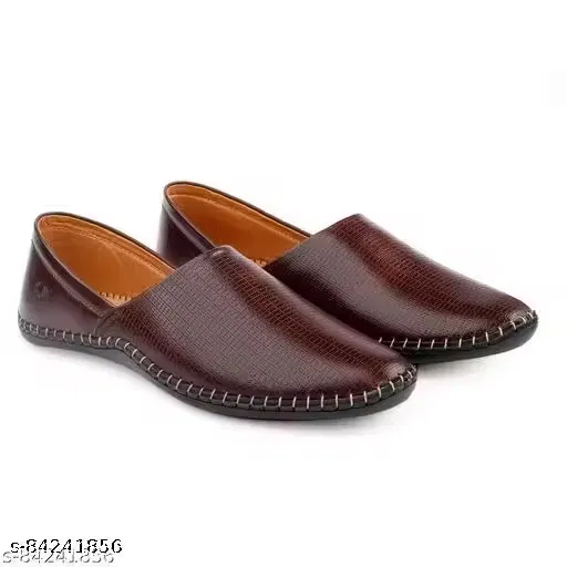 Loafers for Men (Brown, 6)