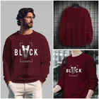 Cotton Round Neck Printed T-Shirt for Men 