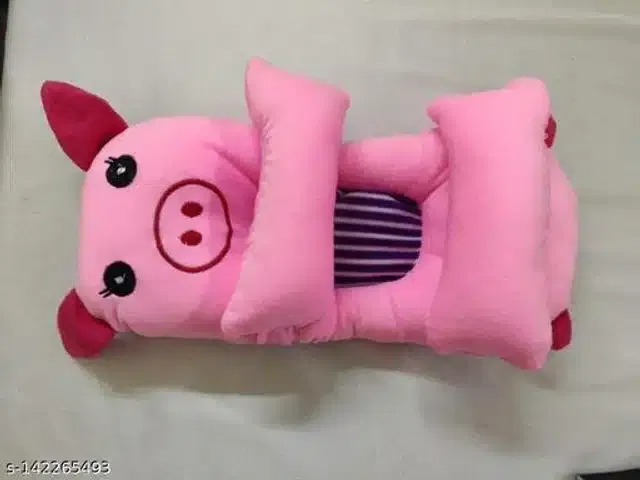 Baby Pillow (Pink, 10X12 inches)