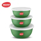 stainless steel Storage Container, GreenSet of 3
