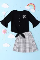 Georgette Printed Clothings Set for Girls 