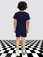 Cotton Blend Printed Clothing Set for Boys, Multicolour, Pack Of 3 