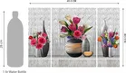 MDF 3 Pcs Designer Wall Painting for Home & Office 
