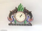 Metal Decorative Clock (Multicolor)
