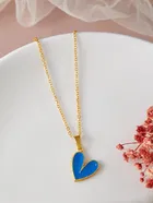 Gold Plated Chain & Pendant for Women & Girls 