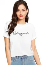 Half Sleeves Printed T-shirt for Women & Girls 