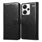 Redmi Note 13 Pro+ 5G Artificial Leather Flip Mobile Cover 