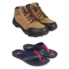 Combo of Casual Shoes with Flipflops for Men 
