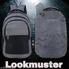 Nylon Backpack for Men & Women, Grey