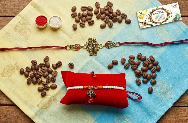 Metal Rakhi, Pack of 2