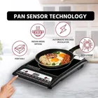 Immutable 2000 W crystal Tiles Induction Cooktop Push Button  