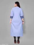 Solid Cotton Kurti for Women 