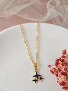 Gold Plated Chain & Pendant for Women & Girls 